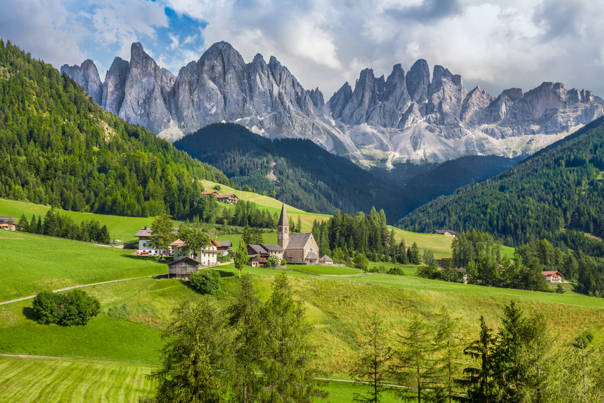 Val di Funes, South Tyrol, Italy